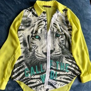 Tiger Face Blouse